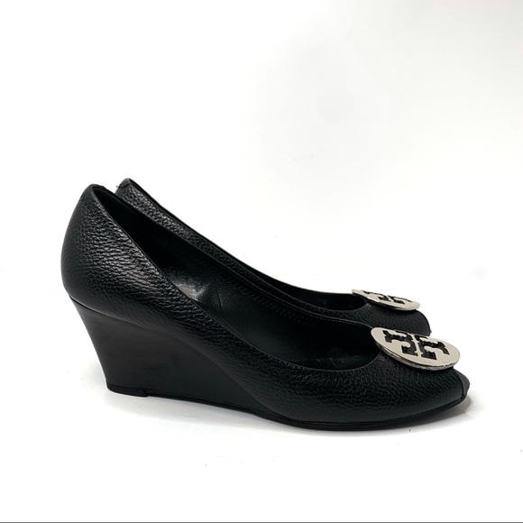 ❗️S O L D ❗️◼️TORY BURCH ‘Sally 2' Peep Toe Wedge - Picture 8 of 15